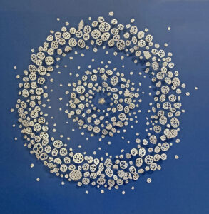 Radiolarian Water Droplet | Jenni Ward ceramic sculpture