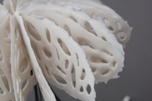 Medusa detail | Jenni Ward ceramic sculpture