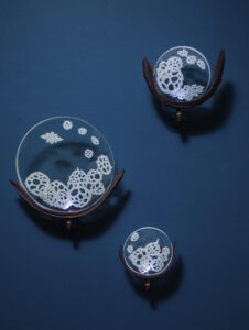 Water Droplets | Jenni Ward ceramic sculpture