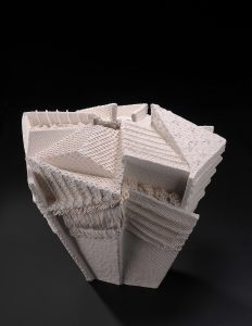 - Ceramic work from a research; Lace Ceramic Design from Thai Woman’s Apparel in the Reign of King Rama V- Rama VII- Lace texture from lace fabric