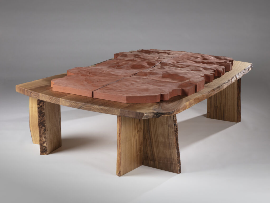 Glacial Drift is a topographical map of the KU Field Station, presenting a different perspective of the landscape.