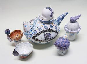 Concept:  When a teapot wants to play toys