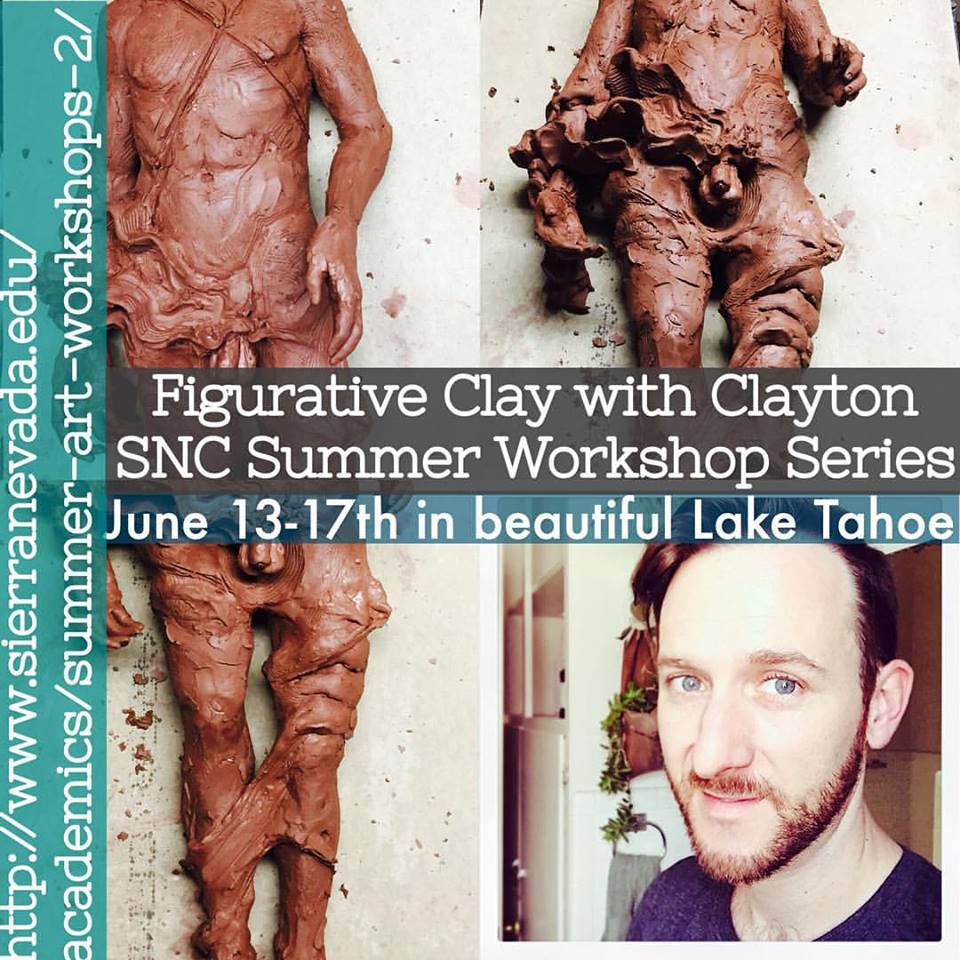 Figurative Clay workshop at Sierra Nevada with Clayton Keyes