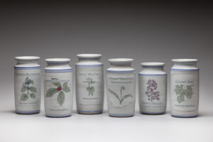 Apothecary jars by Juliane Shibata