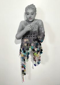 Quilted up cycled clothing fiber components