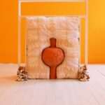 Mixed materials-  fiber, wood, house paint