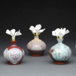 earthenware, 2.5”x2.5”x3”
