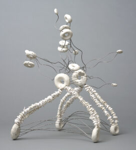 Ceramic porcelain Southern Ice custom made paper clay, hi-temp. nichrome wire