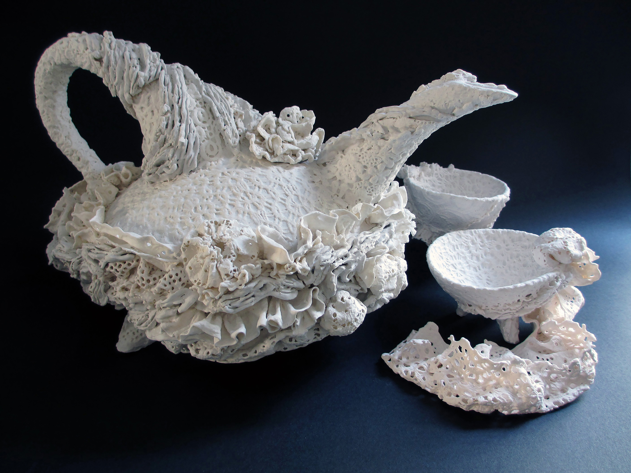 Lace texture from lace fabric