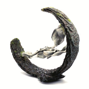 Mixed-media (ceramic and wool)