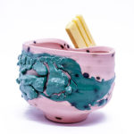 5.5” x 6” x 4.5”, Ceramic & Epoxy, 2018