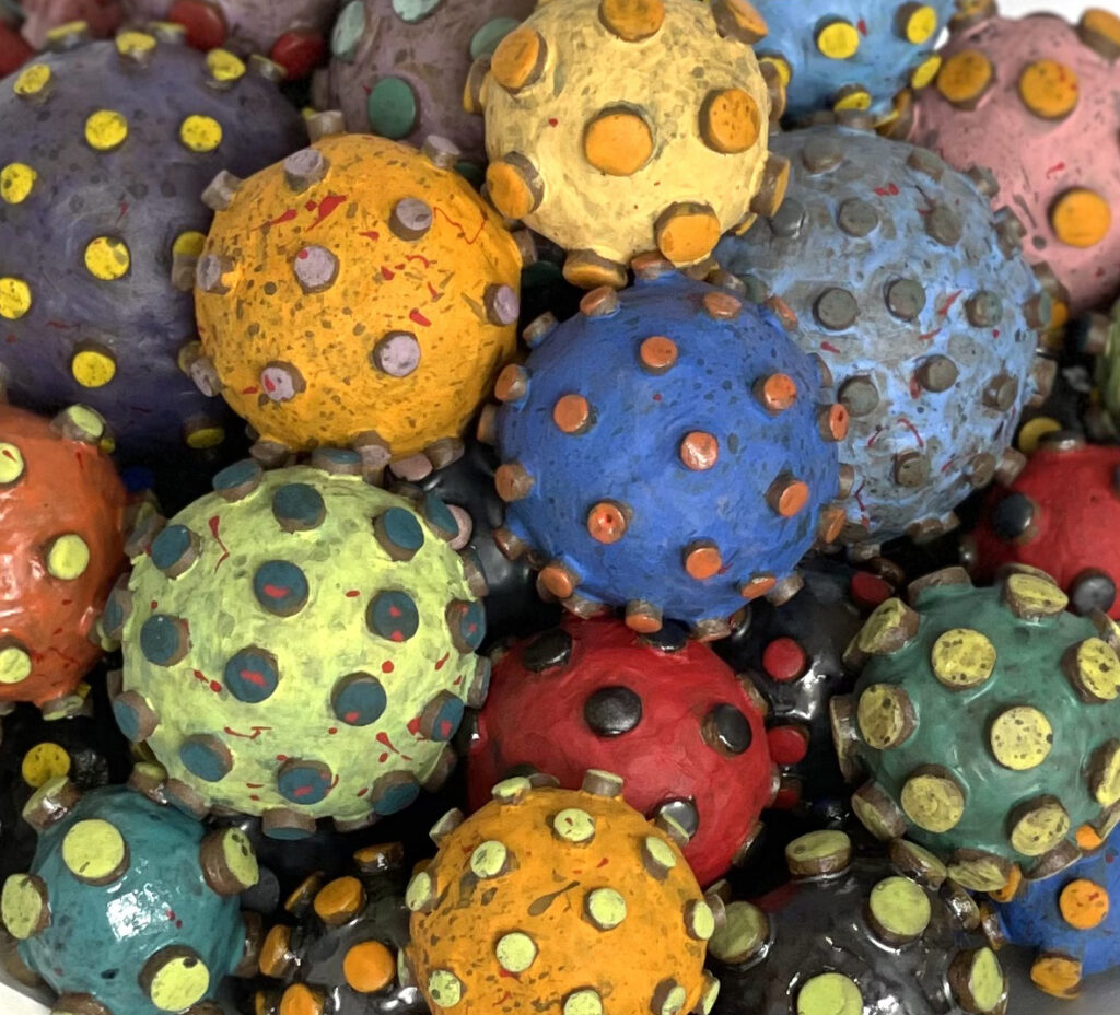 Belding sculpture Grenades 2024