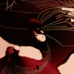 https://vimeo.com/505330913. Hand-painted 16mm film depicting menstruation, violence, and vaginal discharge.