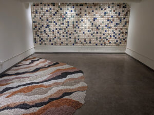 This installation is a culmination of five years of work. Like time, my work seemingly has no end. It is through the change of installation, the continued growing amount of work, and through continued conversations which makes my work forever changing. The constant is the cube, just as time is a seemingly constant as well.