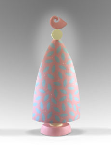 Painted & constructed Fired Clay