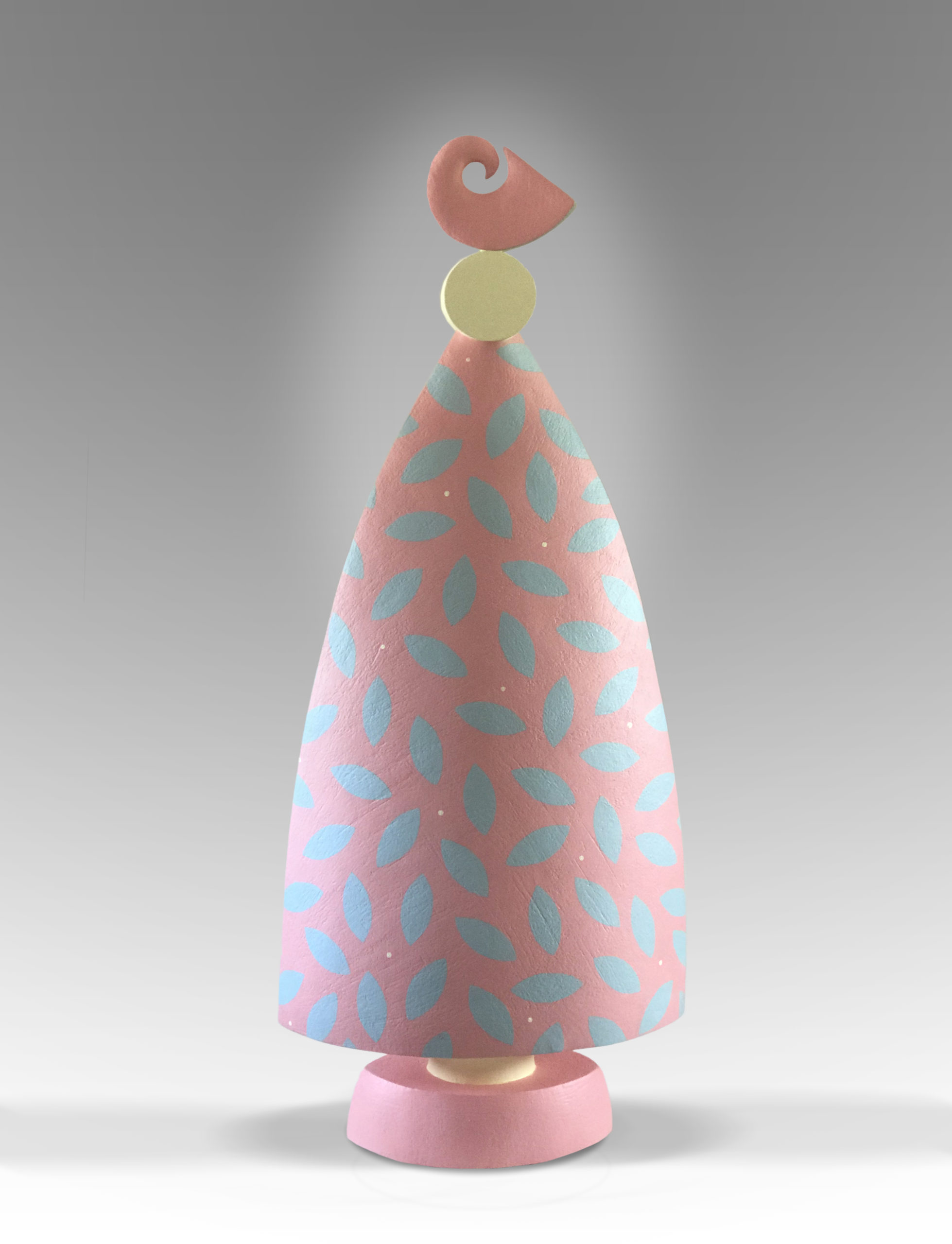 Painted & constructed Fired Clay