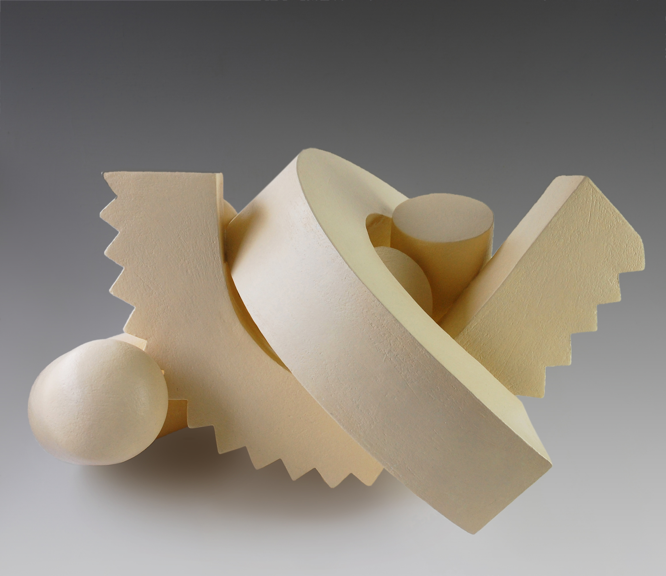 Painted & constructed Fired Clay