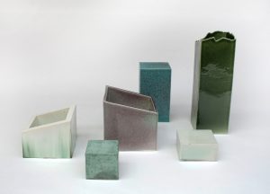 All the glaze colours derive from Copper