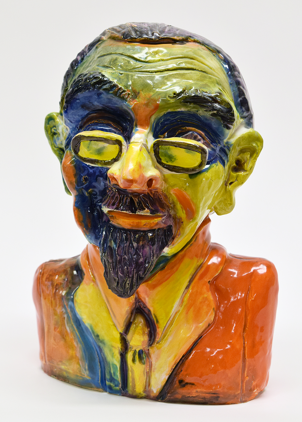 Portrait of Karl SchmidtRottluff •