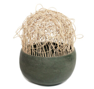 Stoneware, Milk Paint, Reed