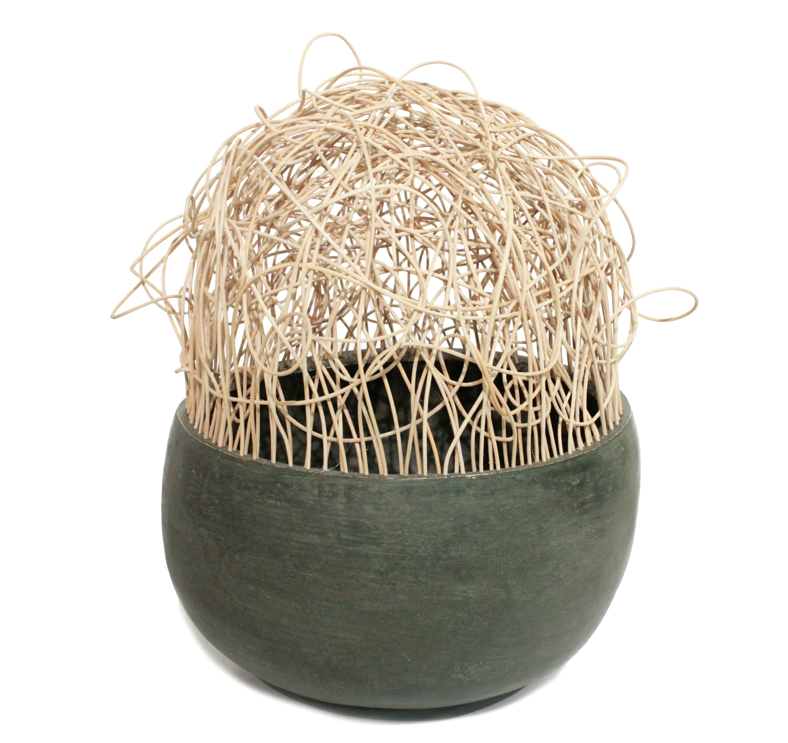 Stoneware, Milk Paint, Reed