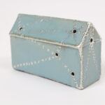 A house that needs no heaven / Ceramic, Silver brushed / 210 x 60 x 110 mm / 2026
