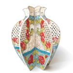 Porcelain 15”h x 12” dia.