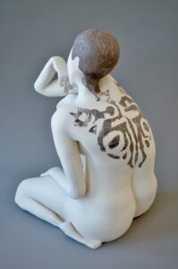 Inlaid marbled stonewares