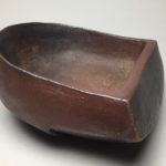 H 4.5” X L 8.5” X W 7.5” Wood fired Stoneware