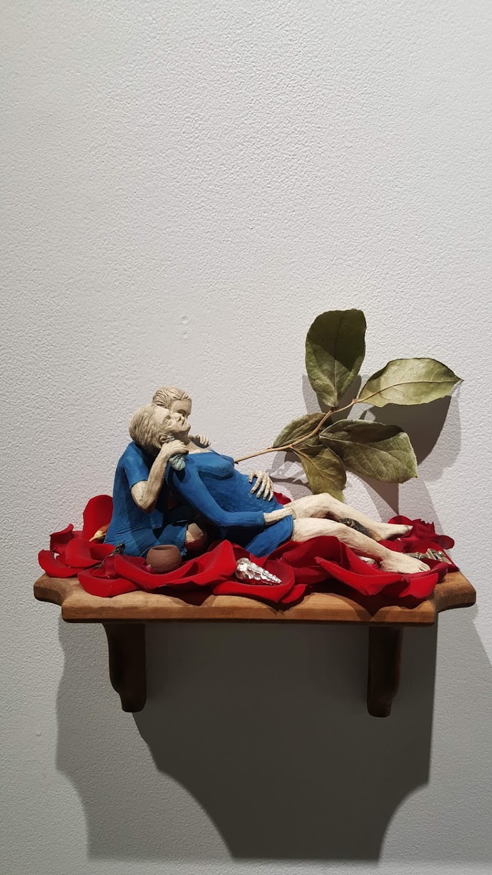 Historically women were suppressed spiritually, domestically, politically and sexually. "Rebirth" explores ideas of love, self-worth and family as a queer woman.