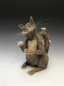 Squirrel Tales represents my manifestation during the pandemic and Loosing a sense of communication.
