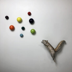 Krista Grecco Squirrel Sculpture