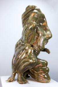 Cone 04 In-glaze luster with bismuth and silver