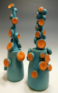 covered vessels with sculptural intent