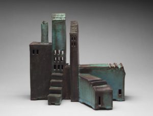 Barium copper glaze