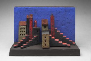 Display on pedestal or hang on wall