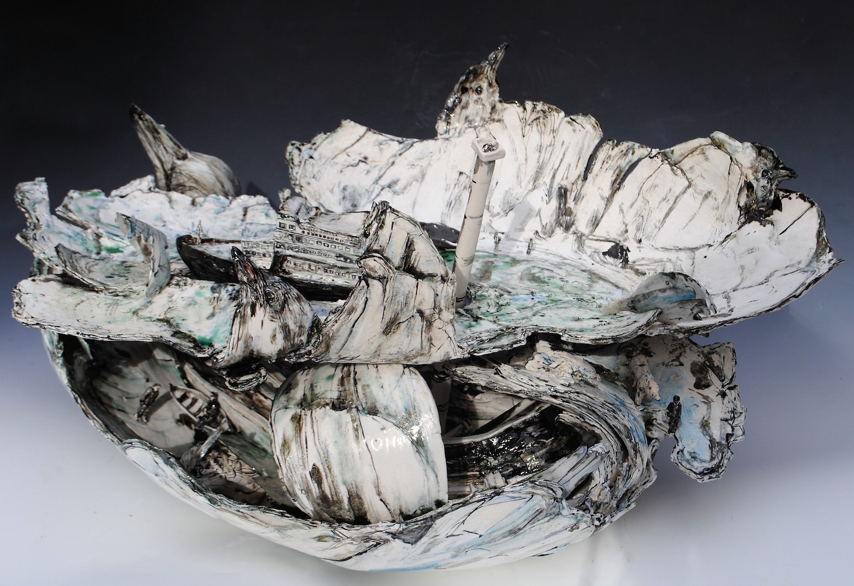 - 2017 Gyeonggi International Ceramic Biennale finalist - Icheon, South Korea - awarded Honorable Mention / Diploma of Honor at the GICB 2017 Gyeonggi International Ceramic Biennale- collected by KOCEF – Korea Ceramics Foundation