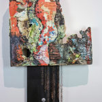 porcelain, wood, metal, & ceramic materials, 2017, 40” x 26” x 2.5”