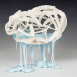 Porcelain Paper Clay, 2016, 7.5 × 4.5 × 7.25 inch