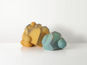Leaner and Cypress, sculpture, John Shea
