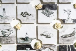 Wall piece by Juliane Shibata