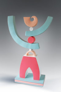 Painted & constructed fired clay