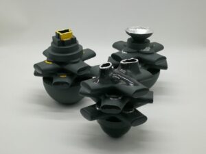 Another experiment of stack mould. The moulds can be flexible arrangement or easily constucted.