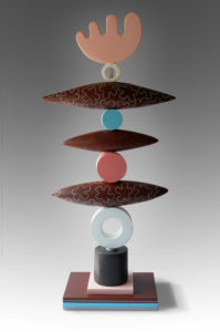 Painted & constructed fired clay