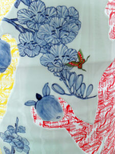 hand-painted cobalt underglaze (Qing Hua)