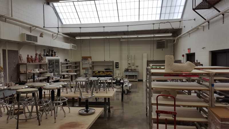 Image of UWL ceramics studio