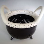 porcelain, enameled steel, 12”x15”x12”, 2005