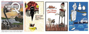 This are selections from the zines that accompany some of the sculptures submitted.