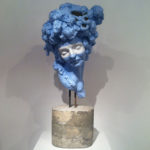 2012. 26x16x15. Clay and mixed media.