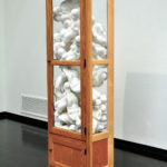 80”x25”x15”, Clay, Wood, Glass, 2015